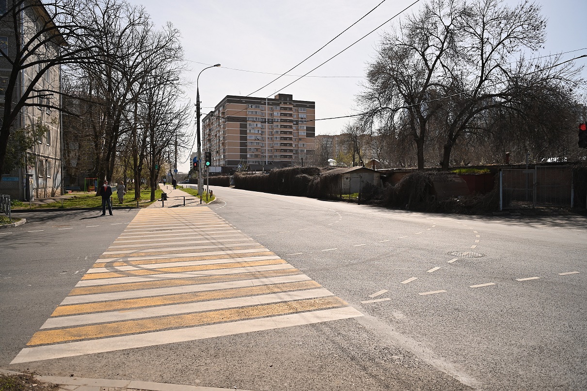 Еще десять дорог привели в порядок в Краснодаре