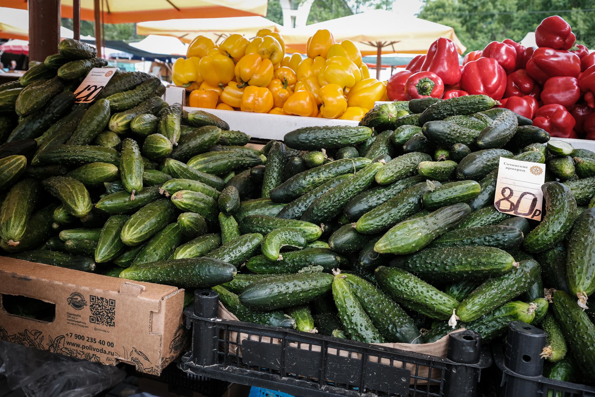 В Краснодар для горожан привезли 90 тонн сельхозпродуктов