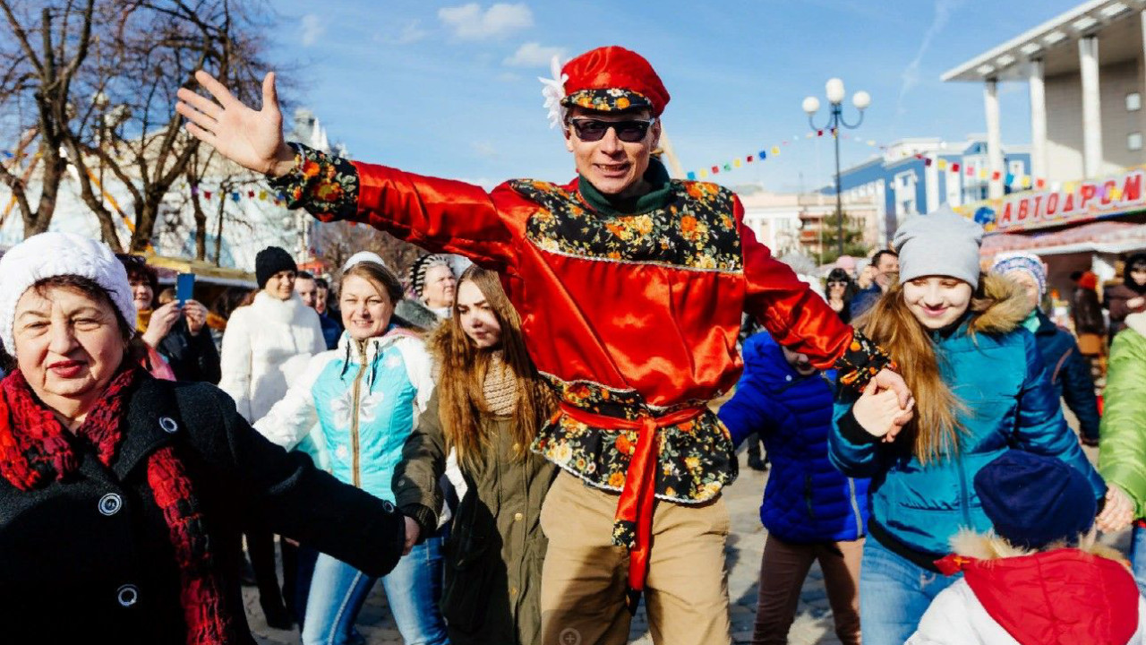 Стало известно где и когда в Краснодаре пройдут масленичные гулянья