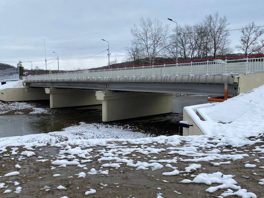 В Мостовском районе открыли новый мост на федеральной автодороге «Кавказ»