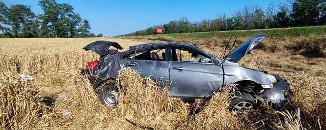 Девятилетняя девочка погибла в ДТП на трассе в Щербиновском районе