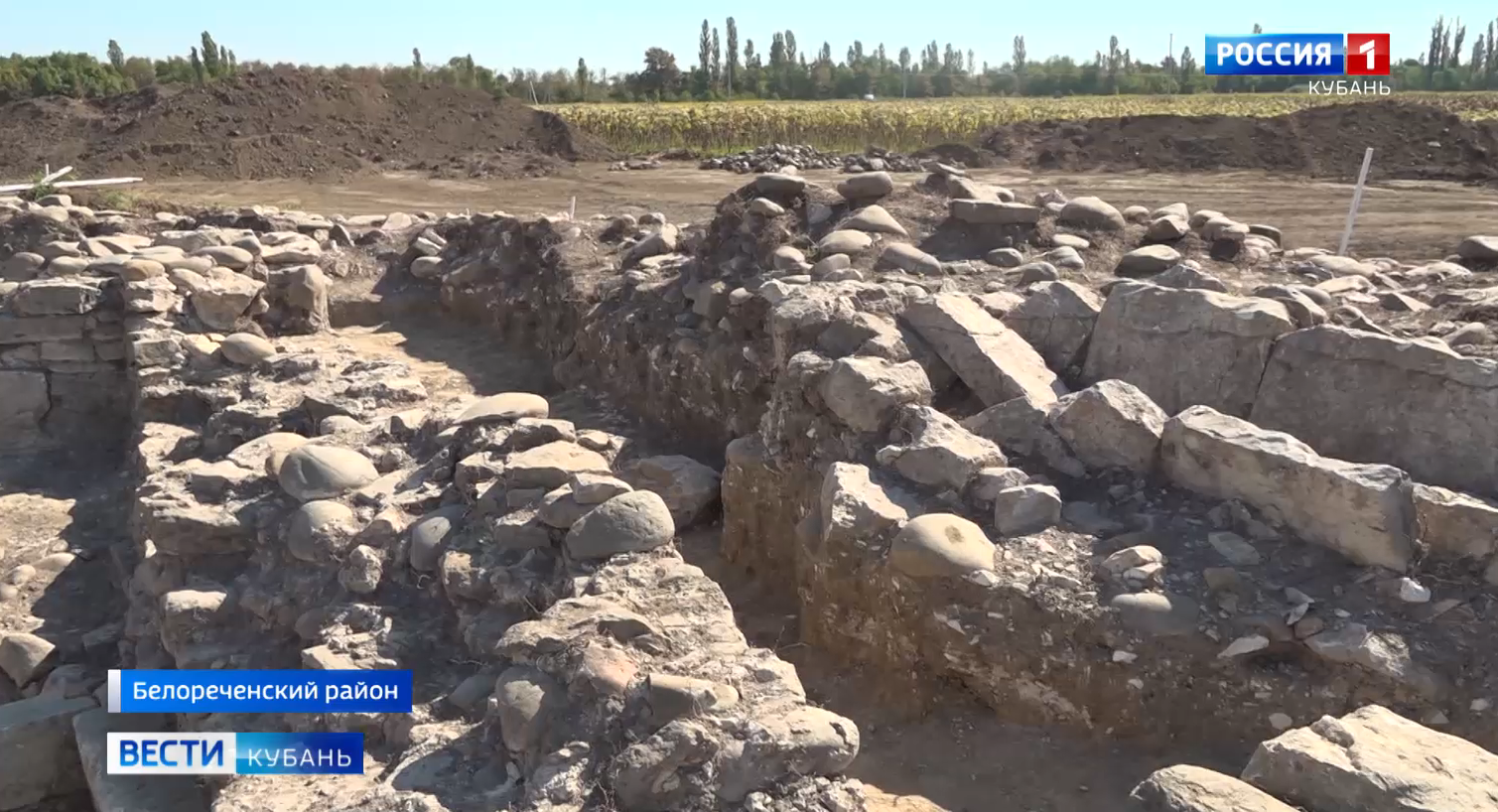 Под землей в Белореченске нашли средневековый храм