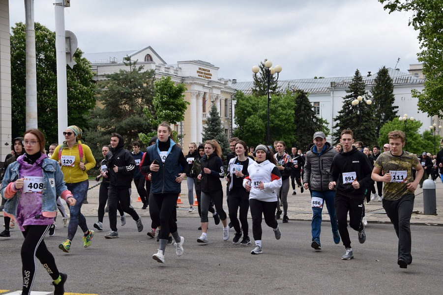 Всекубанскую эстафету в честь Дня Победы провели на Кубани