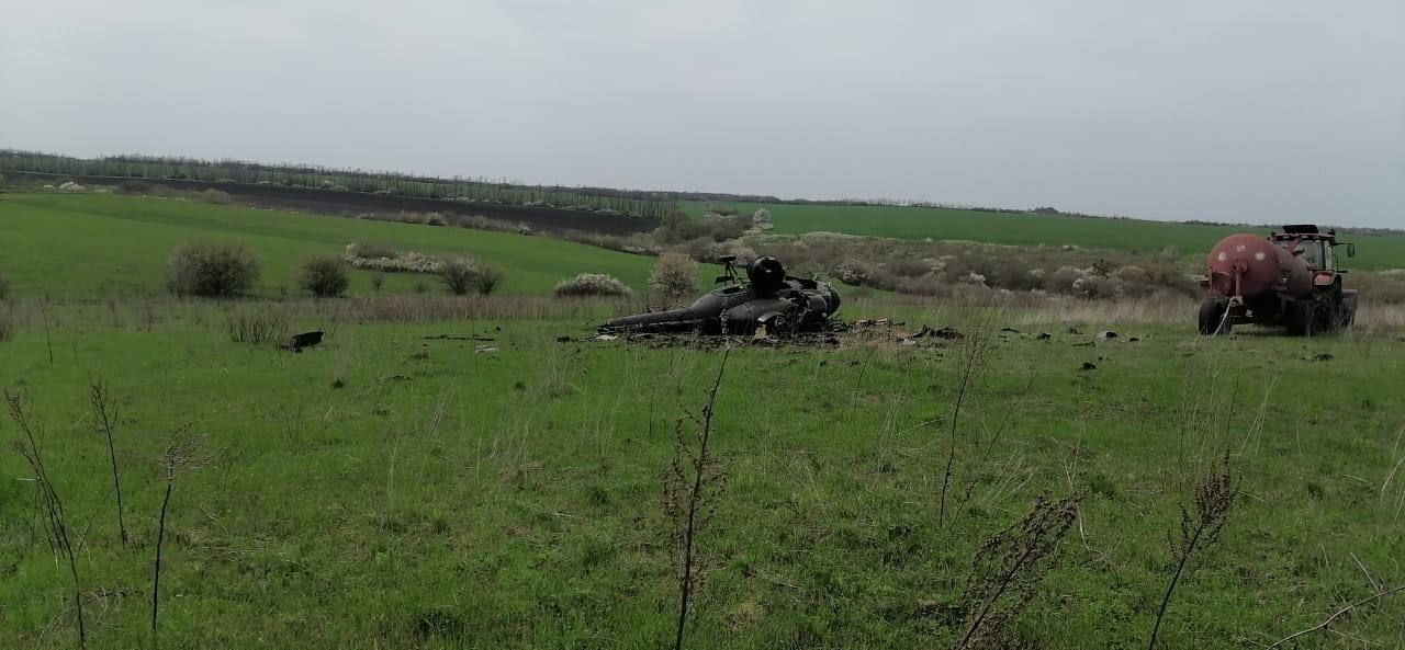 Вертолет Ми- 2 разбился в Мостовском районе