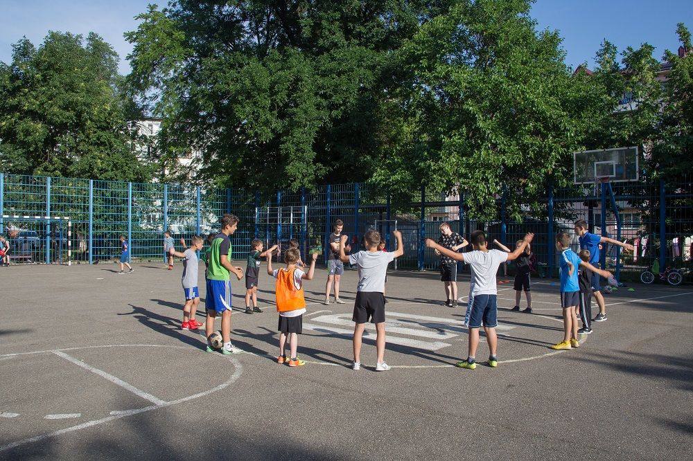 Летом в Краснодаре увеличат количество занятий на спортплощадках