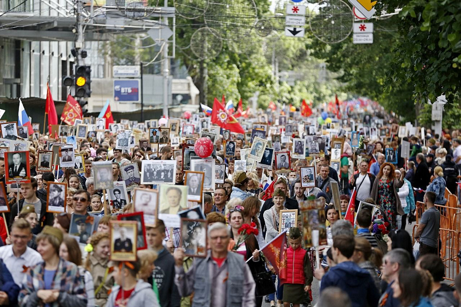 Прохождение войск 9 мая и "Бессмертный полк" в Краснодаре пройдут в офлайне